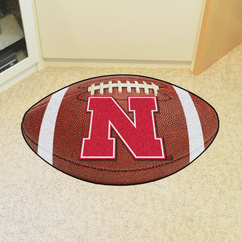 Nebraska Cornhuskers 22 x 35 FOOTBALL Mat