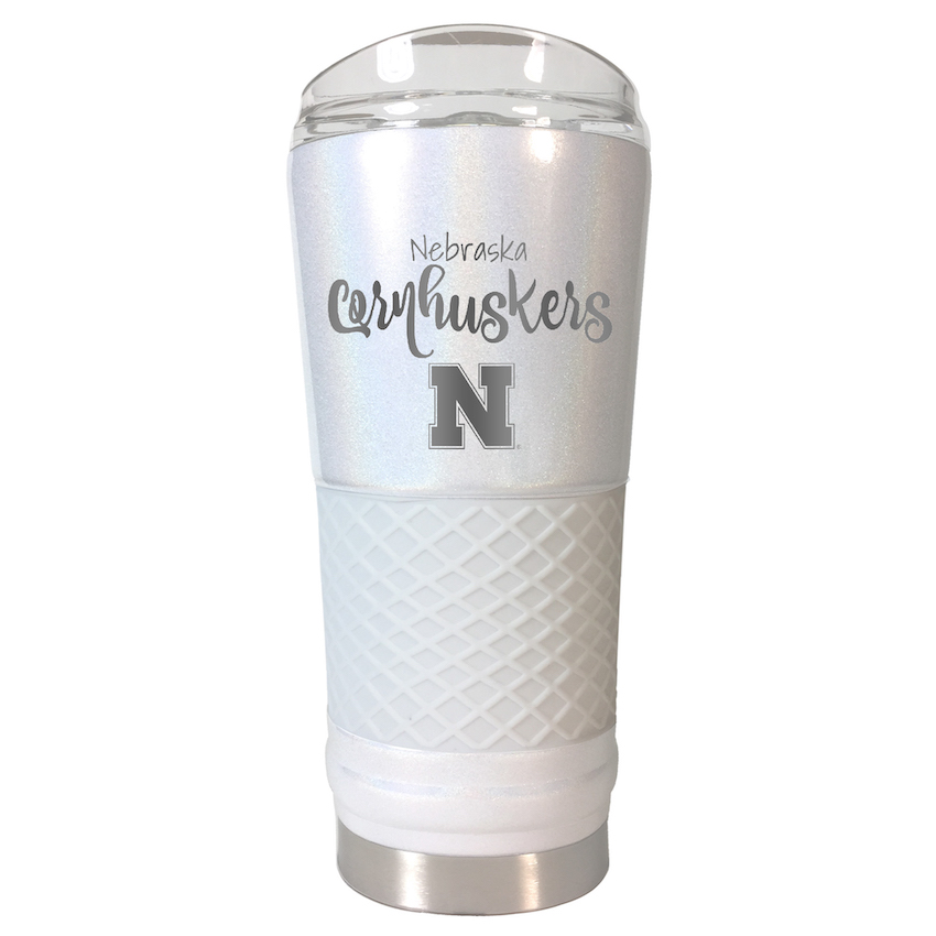 Nebraska Cornhuskers 24 oz OPAL Draft Travel Tumbler