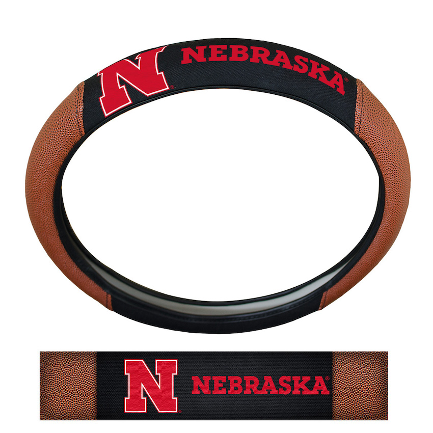 Nebraska Cornhuskers Sport Grip Steering Wheel Cover