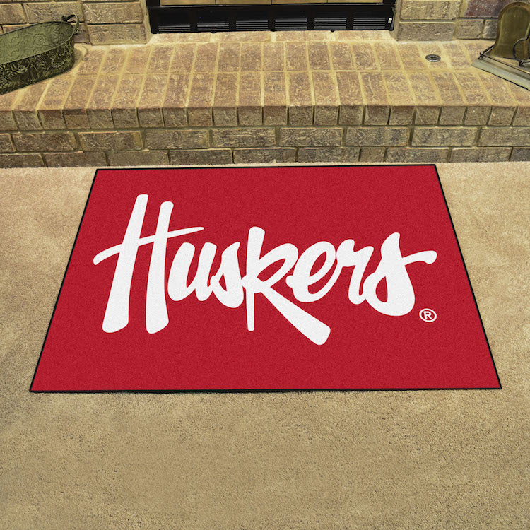 Nebraska Huskers ALL STAR 34 x 45 Floor Mat