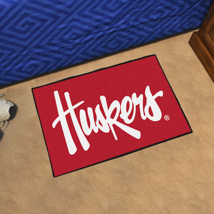 Nebraska Huskers 20 x 30 STARTER Floor Mat