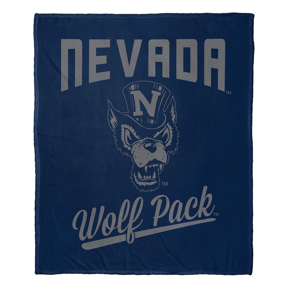 Nevada Wolfpack ALUMNI Silk Touch Throw Blanket 50 x 60 inch