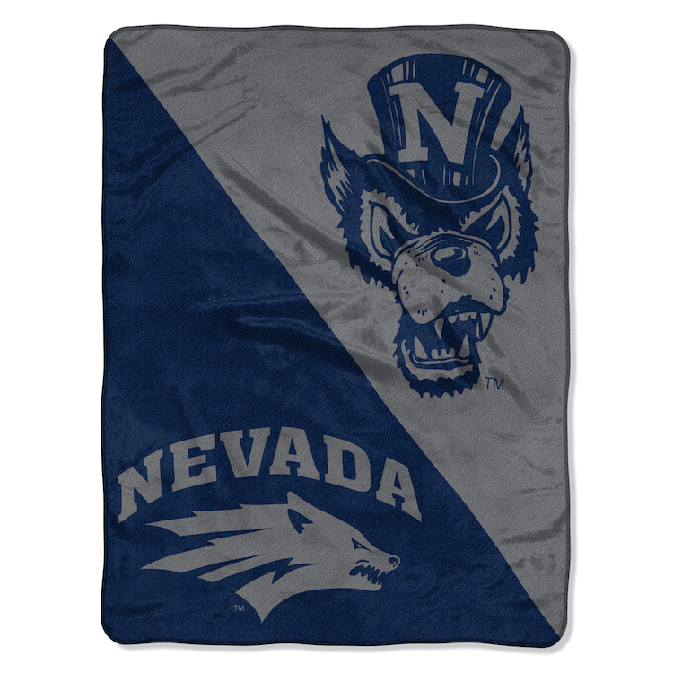 Nevada Wolfpack Micro Raschel 50 x 60 Team Blanket