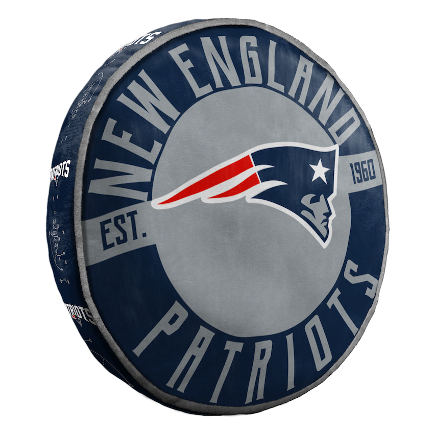 New England Patriots Travel Cloud Pillow - 15 inch