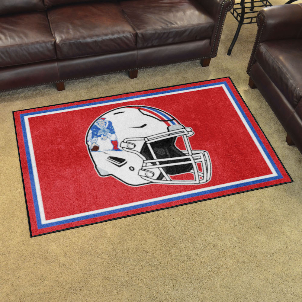 New England Patriots Football Rug