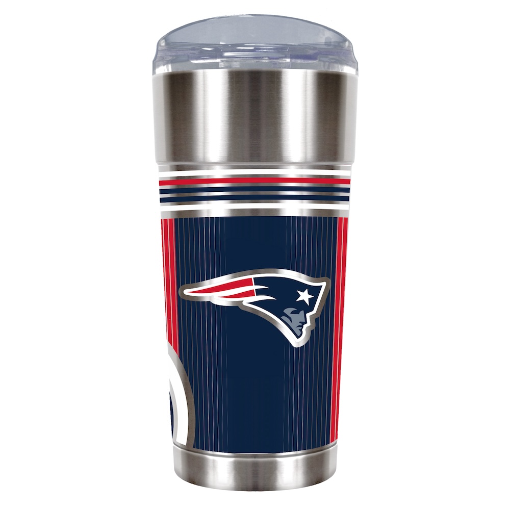 New England Patriots COOL VIBES 24 oz Eagle Travel Tumbler