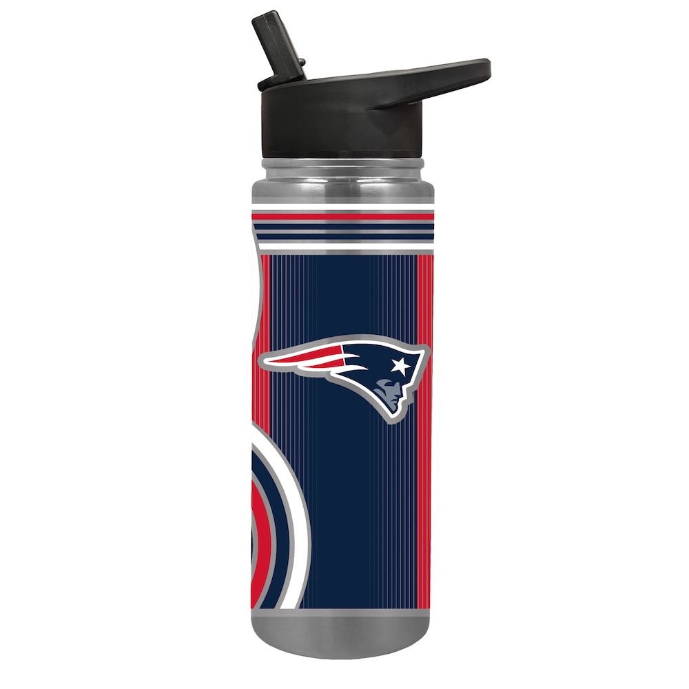 New England Patriots COOL VIBES 24 oz Thirst Hydration Water Bottle