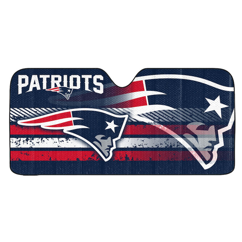 New England Patriots AutoShade Folding Windshield Cover