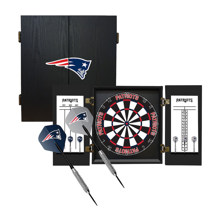 New England Patriots Dart Cabinet