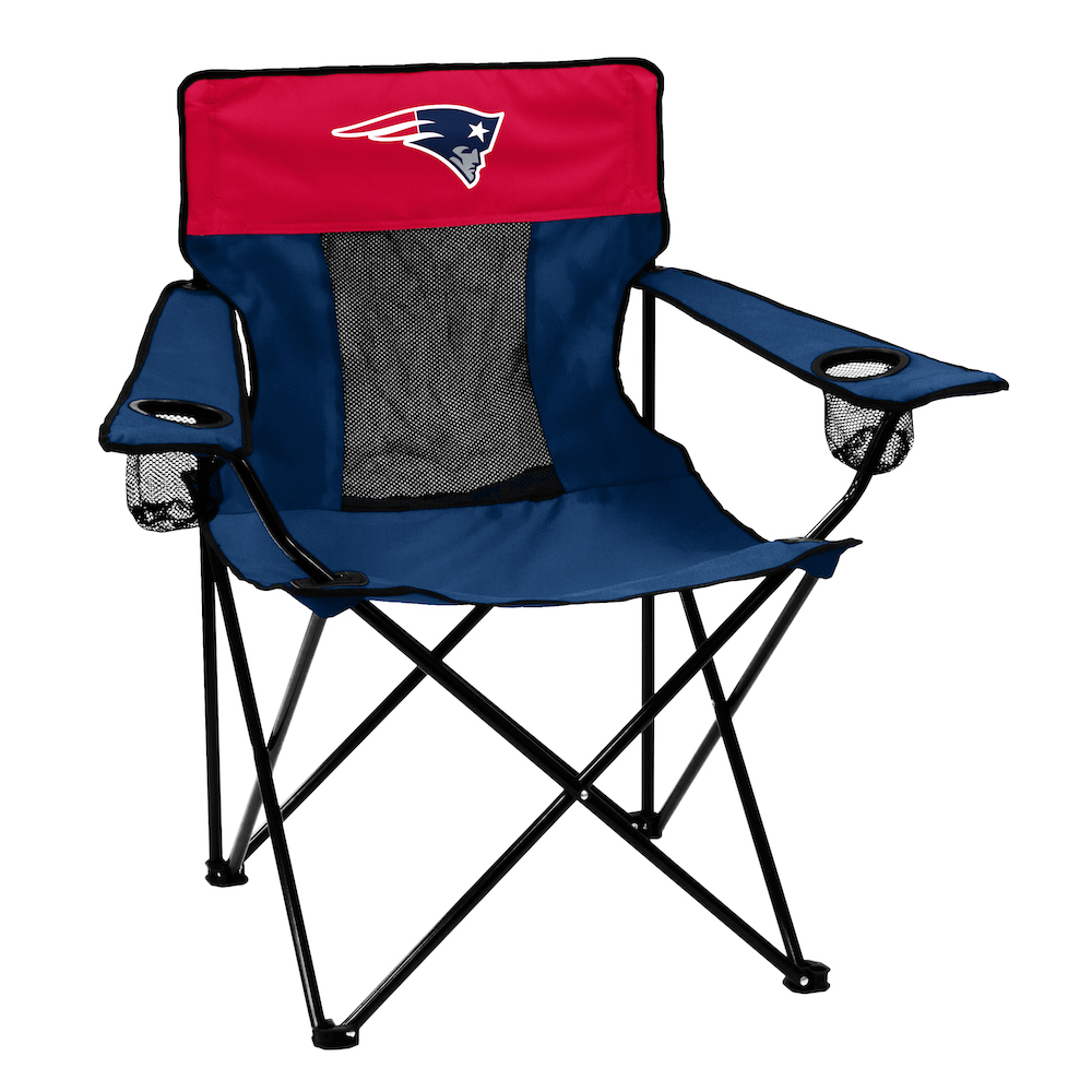 New England Patriots ELITE logo folding camp style chair
