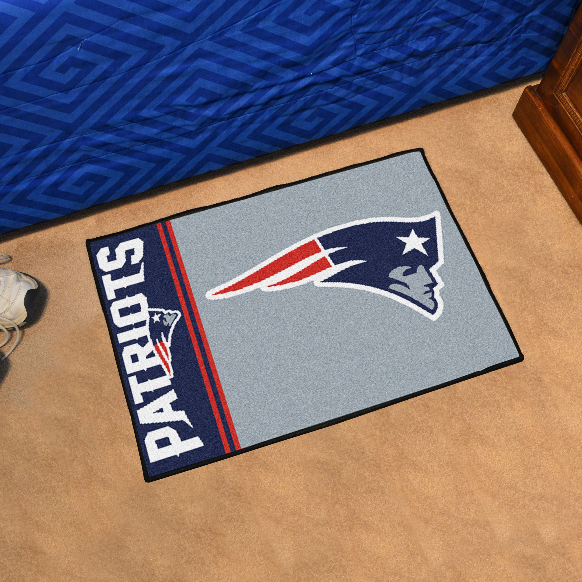 New England Patriots UNIFORM Themed Floor Mat