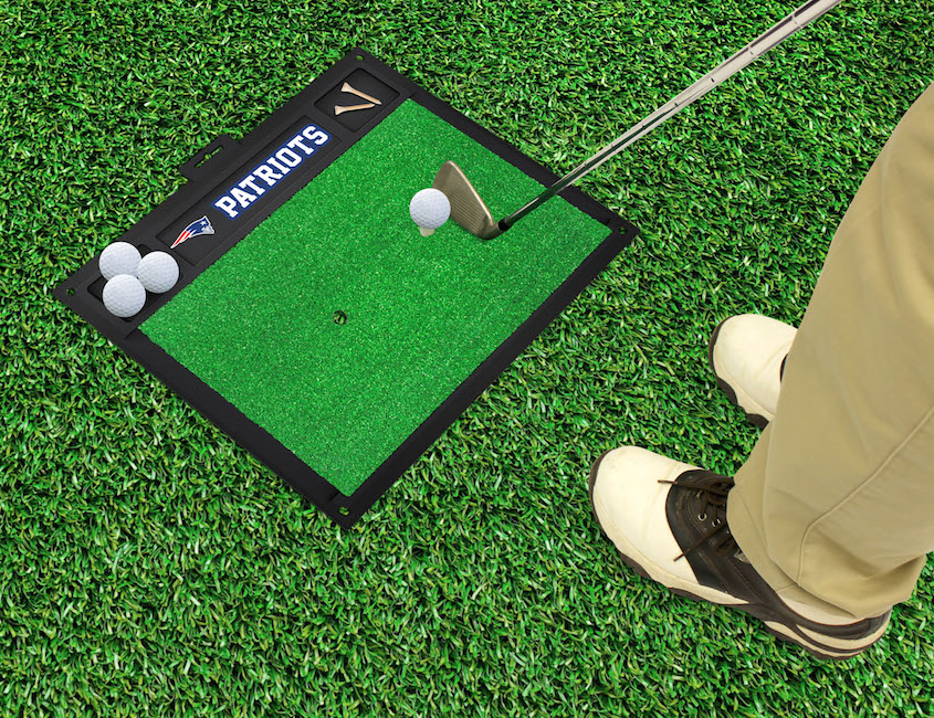 New England Patriots Golf Hitting Mat