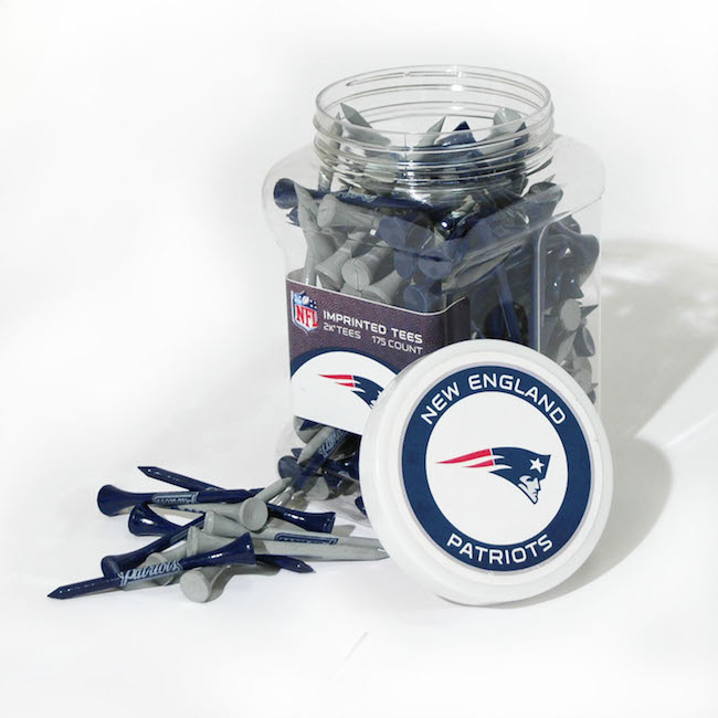 New England Patriots 175 imprinted Tee Jar