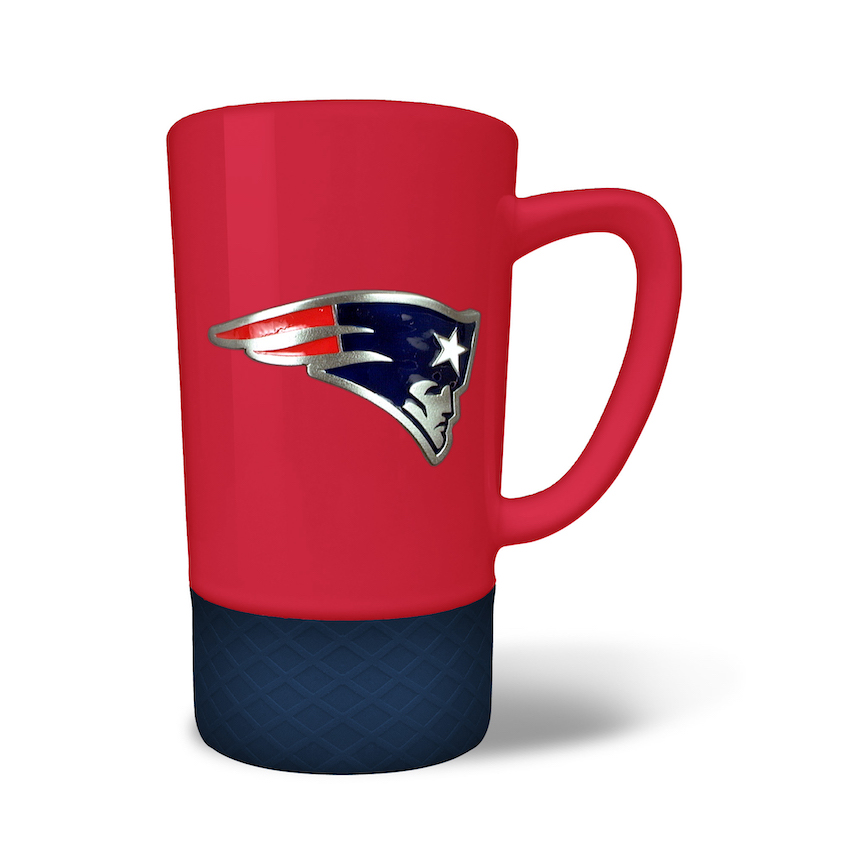 New England Patriots 15 oz Team Colored JUMP Mug