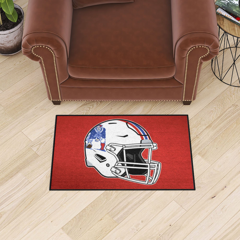 New England Patriots 20 x 30 STARTER Floor Mat - Throwback