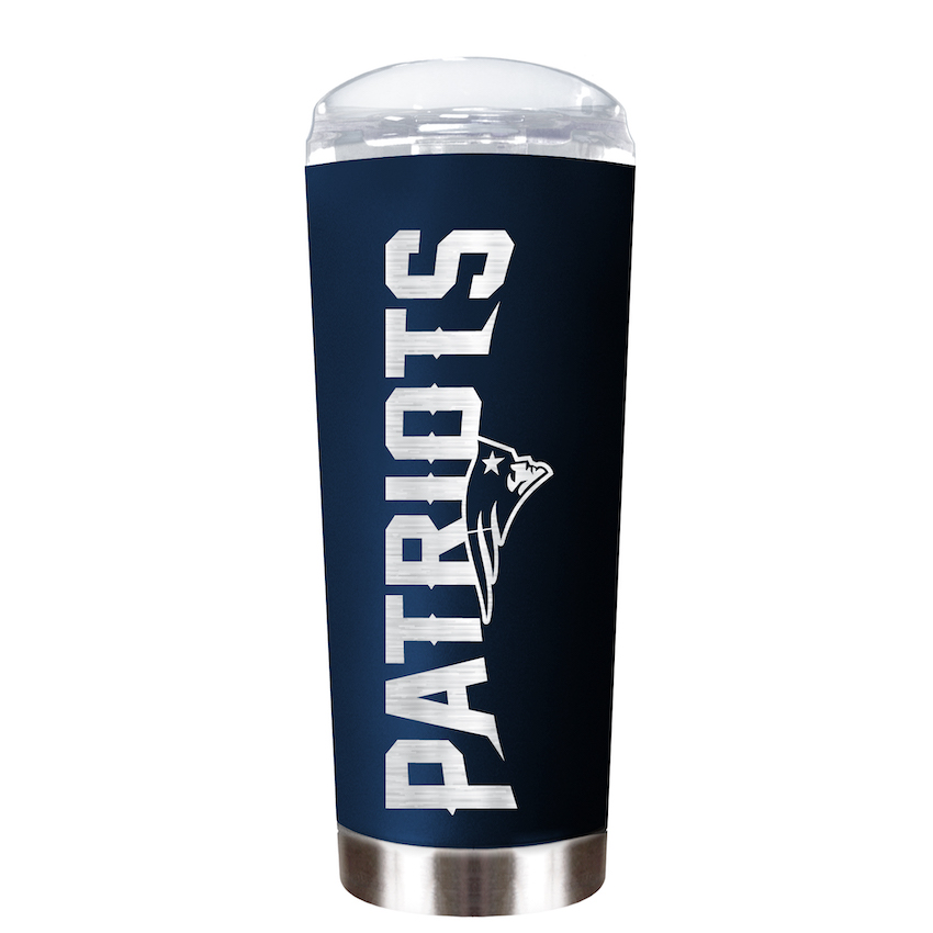 New England Patriots 18 oz ROADIE Travel Mug Tumbler