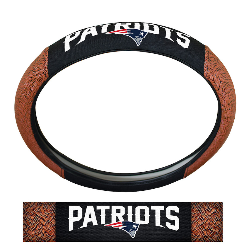 New England Patriots Sport Grip Steering Wheel Cover