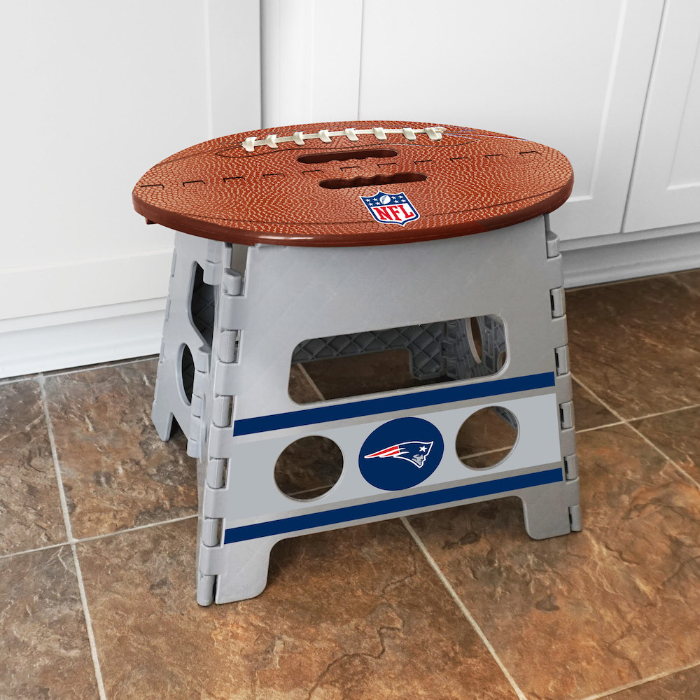 New England Patriots Folding Step Stool