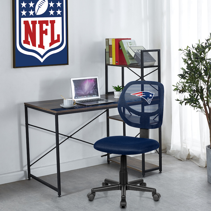 New England Patriots Team Color STUDENT Task Chair