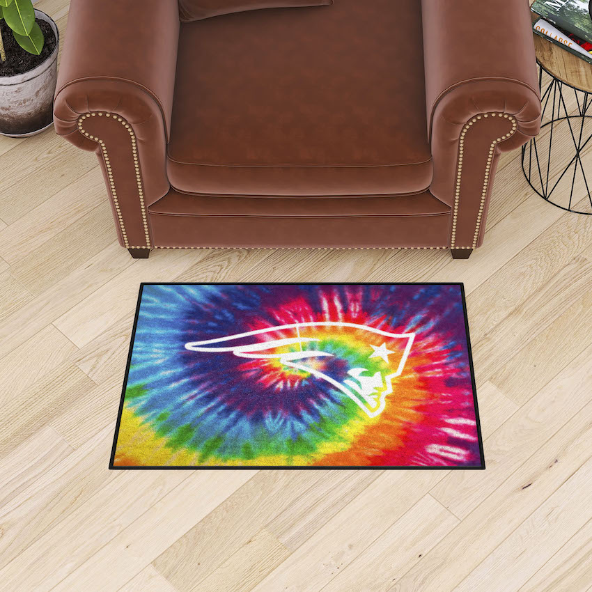 New England Patriots TIE-DIE 20 x 30 Starter Floor Mat