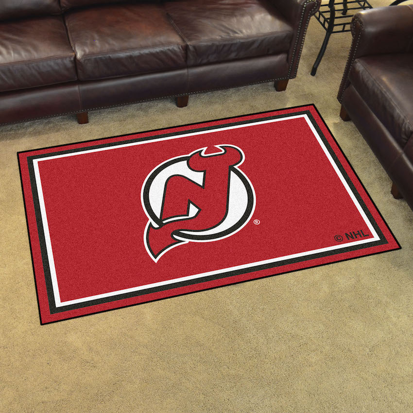 New Jersey Devils 4x6 Area Rug