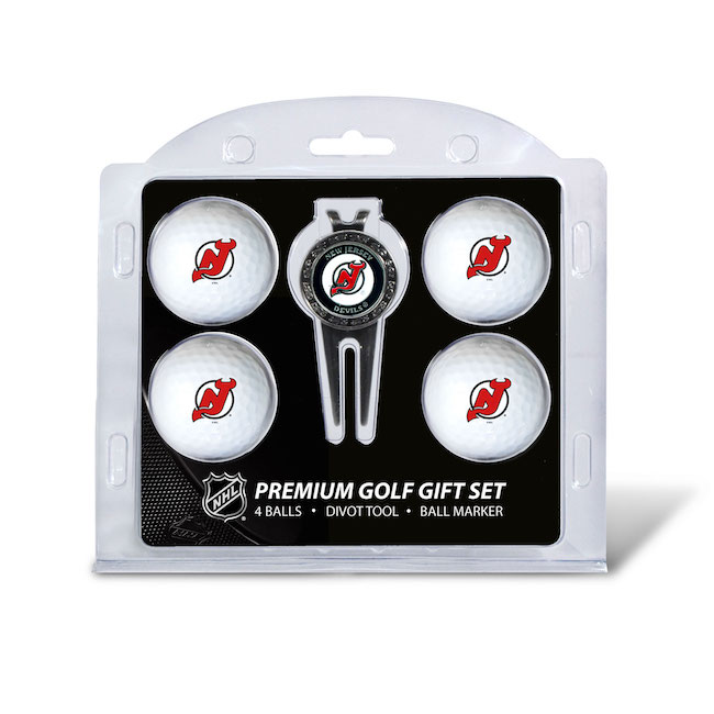 New Jersey Devils 4 Golf Ball and Divot Tool Set