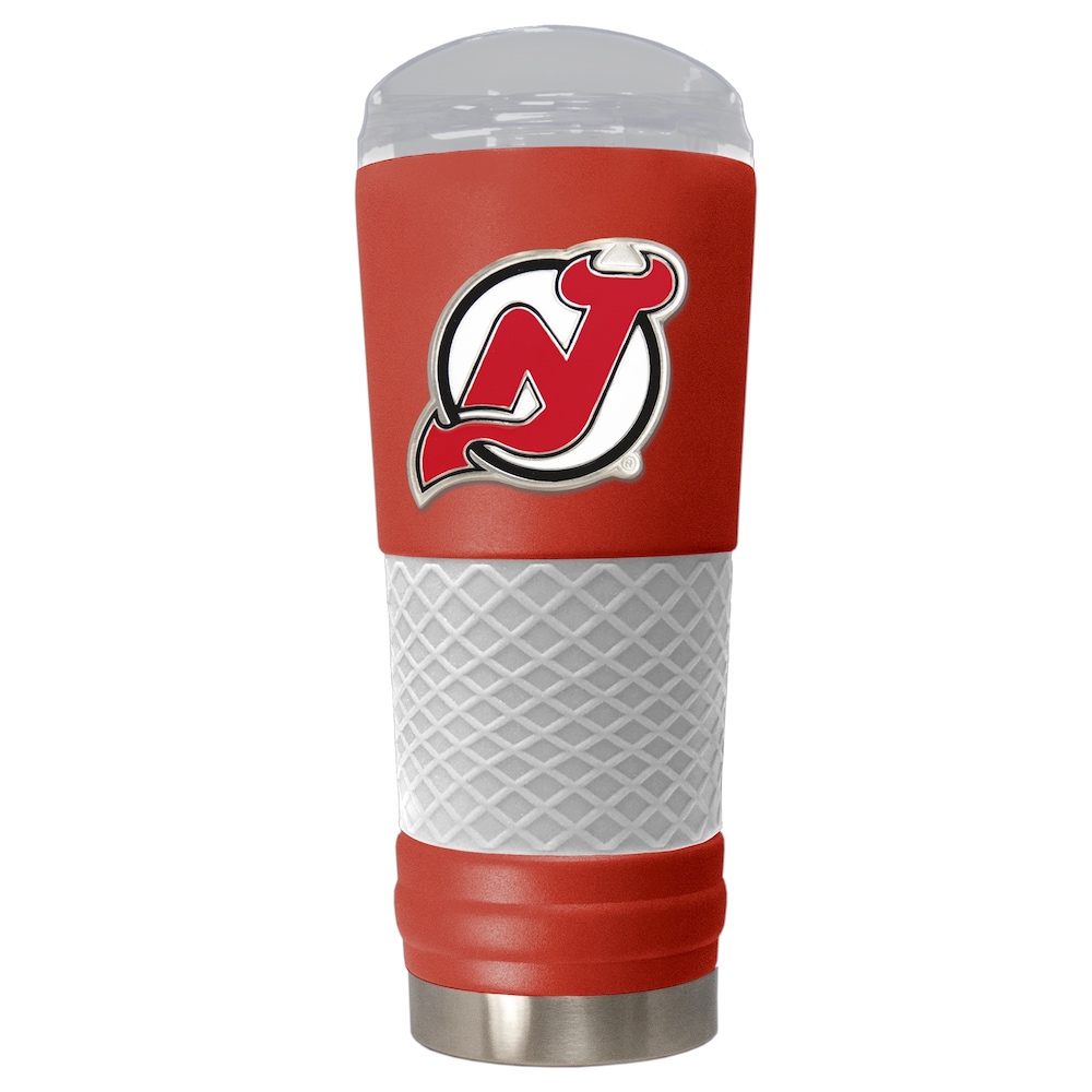 New Jersey Devils 24 oz DRAFT SERIES NHL Powder Coated Insulated Travel Tumbler