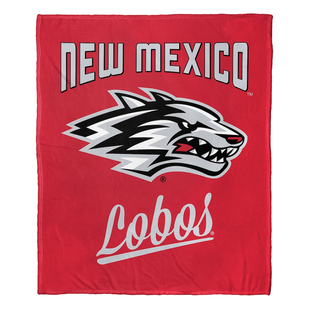 New Mexico Lobos ALUMNI Silk Touch Throw Blanket 50 x 60 inch