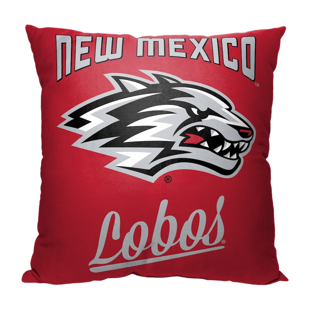 New Mexico Lobos ALUMNI Decorative Throw Pillow 18 x 18 inch