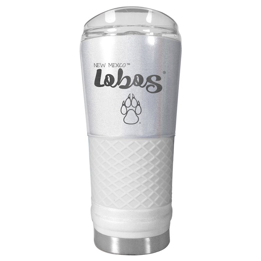 New Mexico Lobos 24 oz OPAL Draft Travel Tumbler