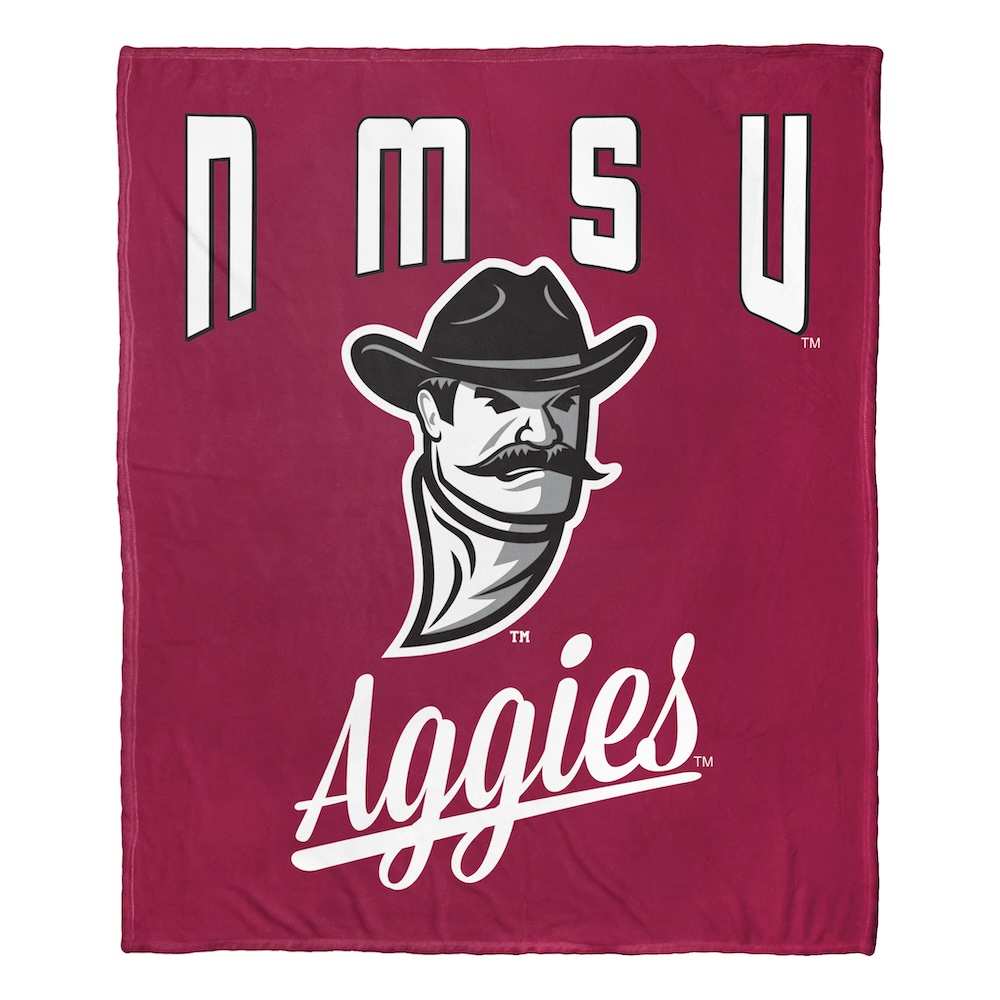 New Mexico State Aggies ALUMNI Silk Touch Throw Blanket 50 x 60 inch