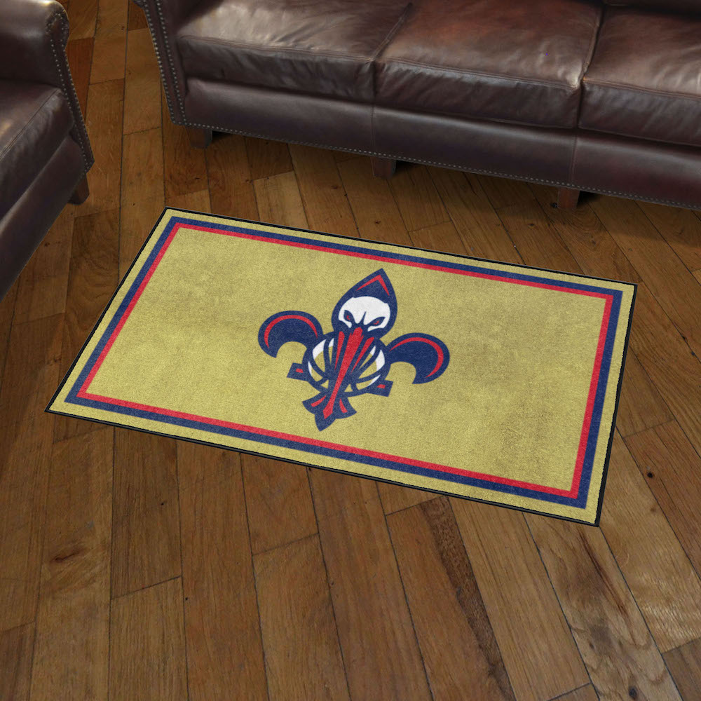 New Orleans Pelicans 3x5 Area Rug - 2nd Logo