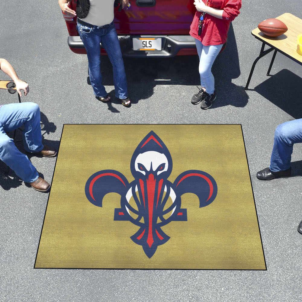 New Orleans Pelicans TAILGATER 60 x 72 Rug - 2nd Logo