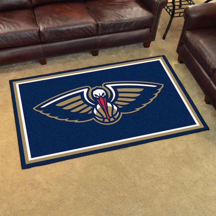 New Orleans Pelicans 4x6 Area Rug