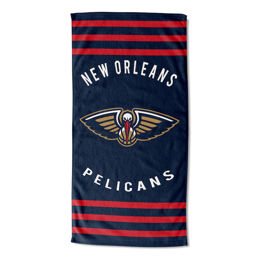 New Orleans Pelicans Beach Towel