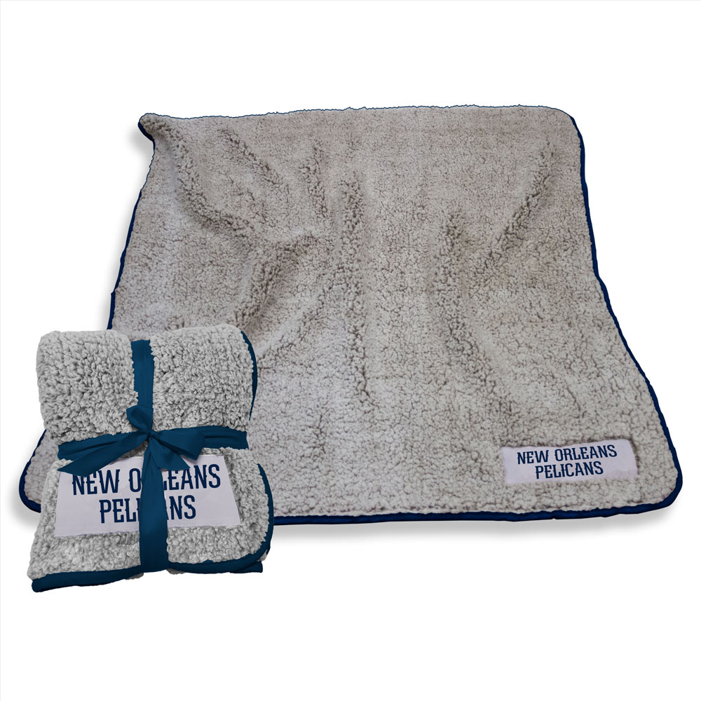 New Orleans Pelicans Frosty Throw Blanket