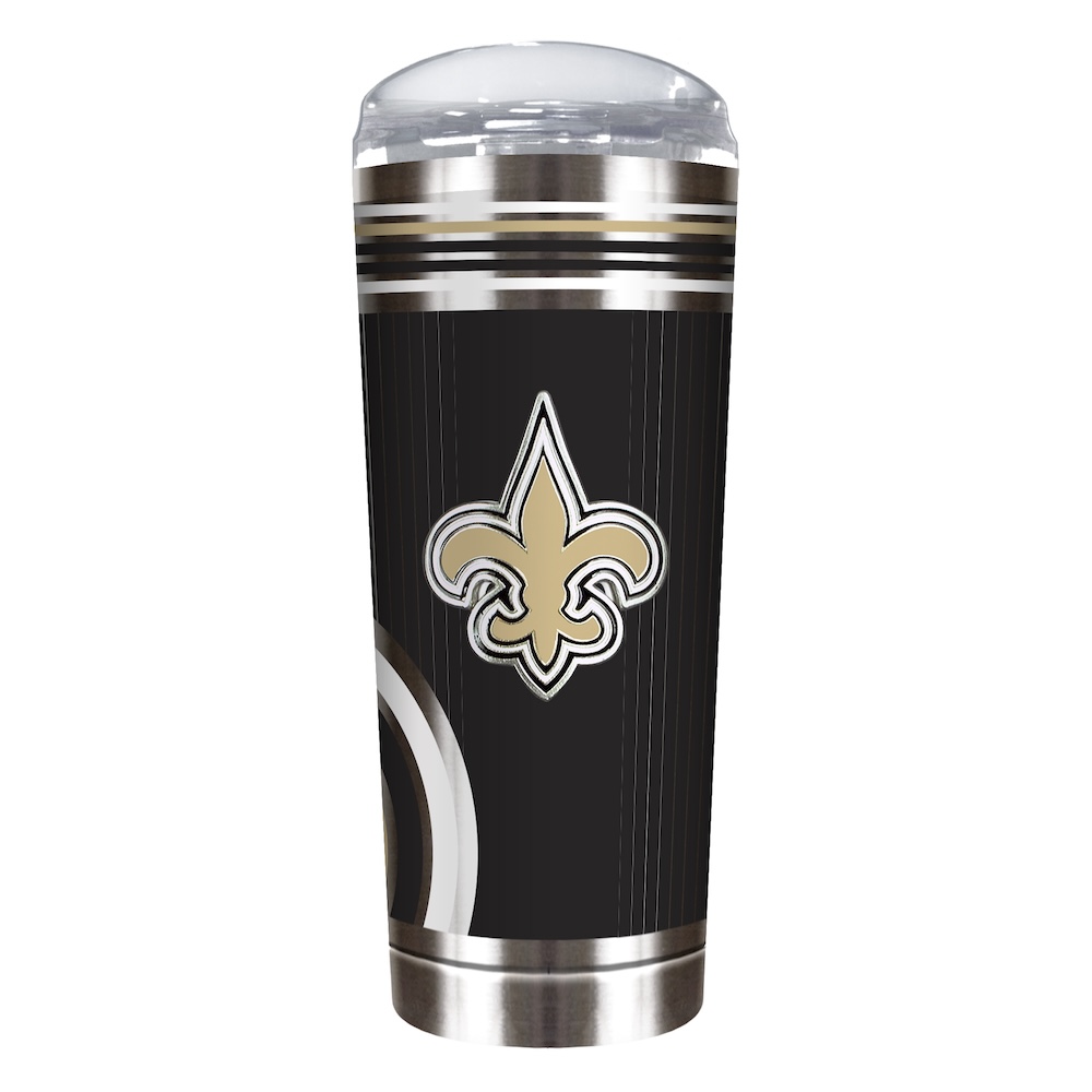 New Orleans Saints COOL VIBES 18 oz Roadie Travel Tumbler