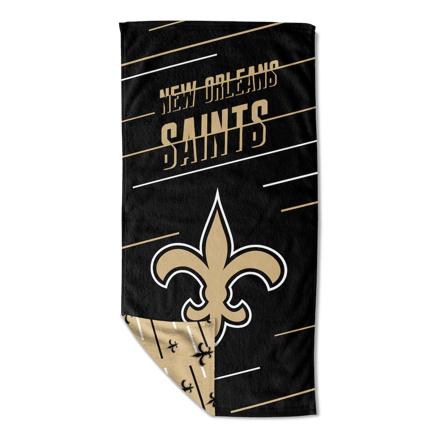 New Orleans Saints Beach Towel and Mesh Bag Set - Buy at KHC Sports