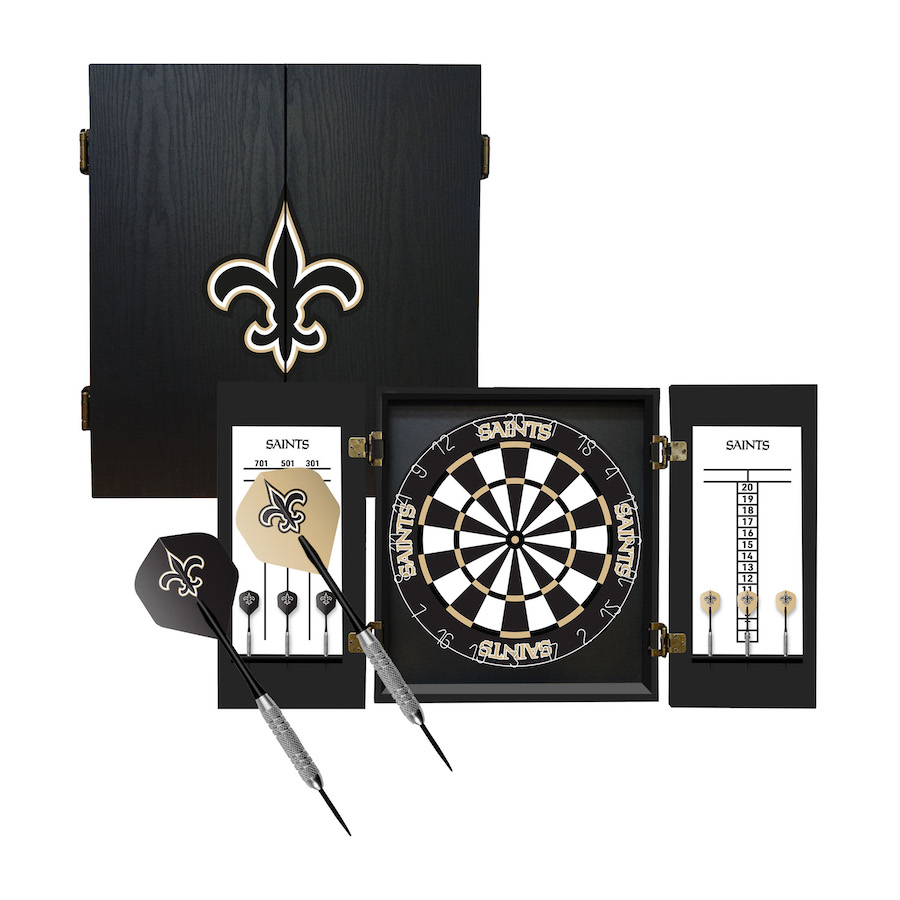 New Orleans Saints Dart Cabinet