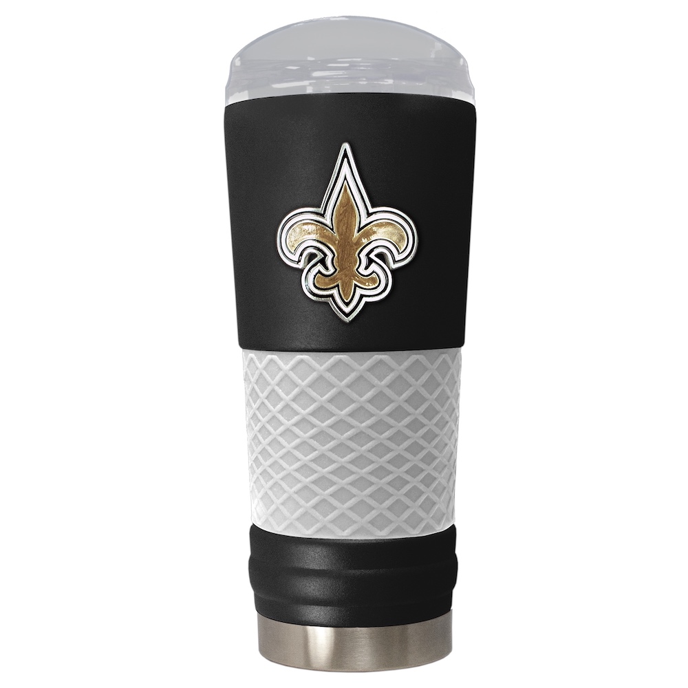 New Orleans Saints 24 oz DRAFT SERIES NFL Powder Coated Insulated Travel Tumbler