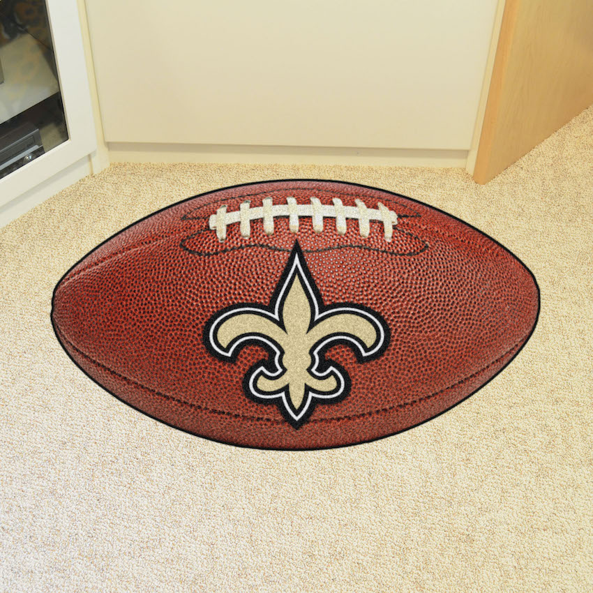 New Orleans Saints 22 x 35 Football Mat