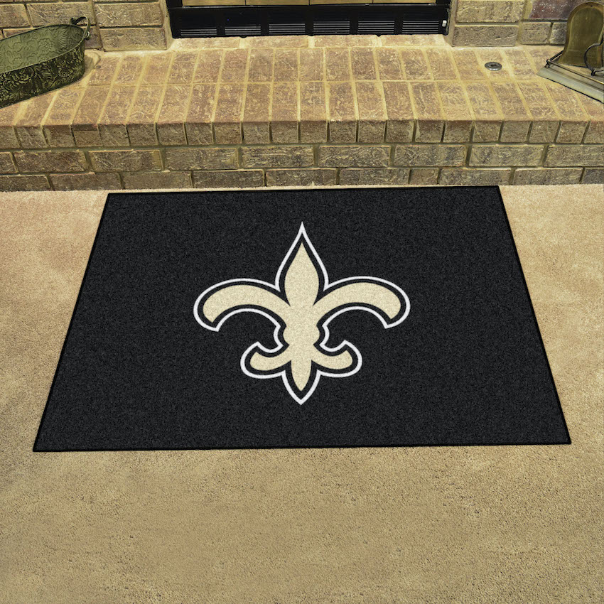 New Orleans Saints 34 x 45 ALL STAR Floor Mat - Logo