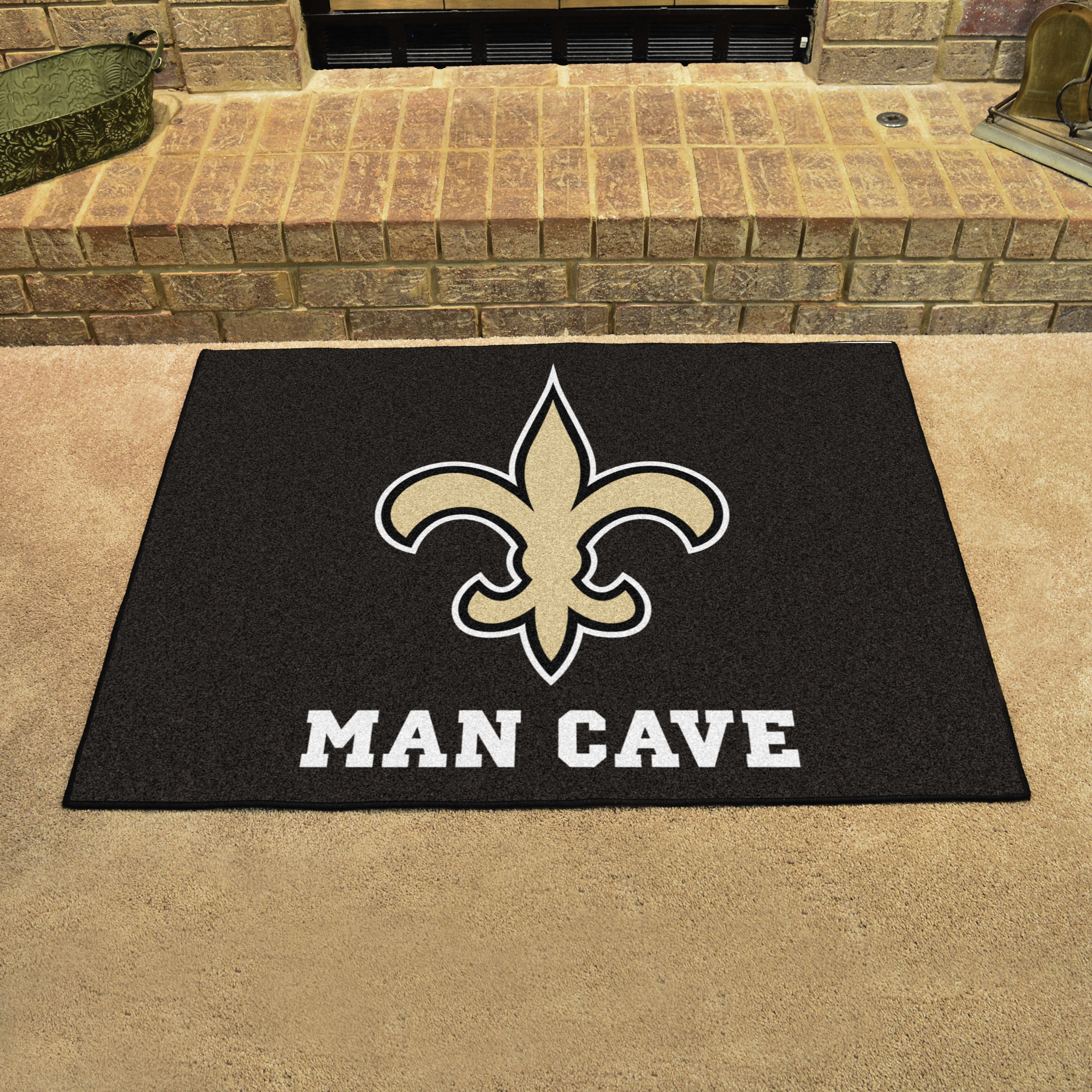 New Orleans Saints ALL STAR 34 x 45 MAN CAVE Floor Mat