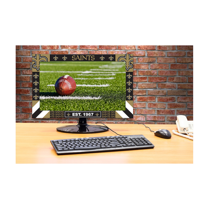 New Orleans Saints BIG GAME Monitor Frame