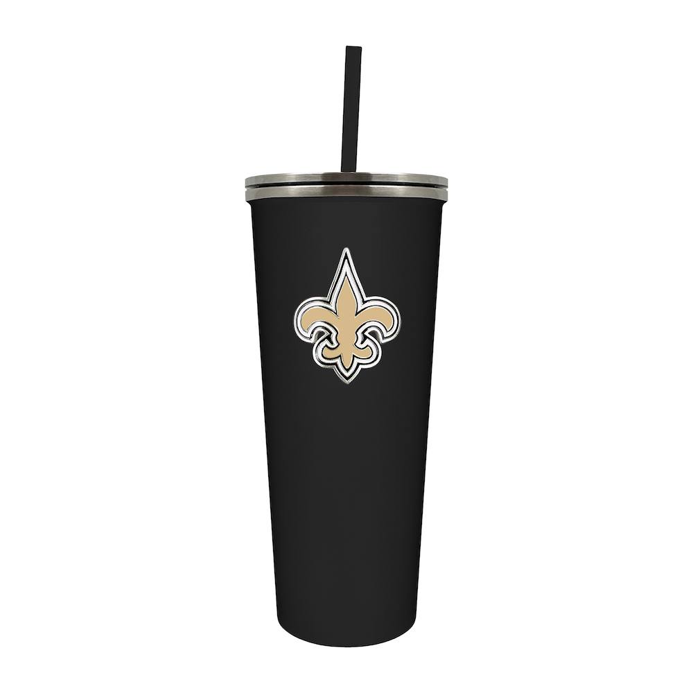 New Orleans Saints 24 oz Team Color Skinny Tumbler