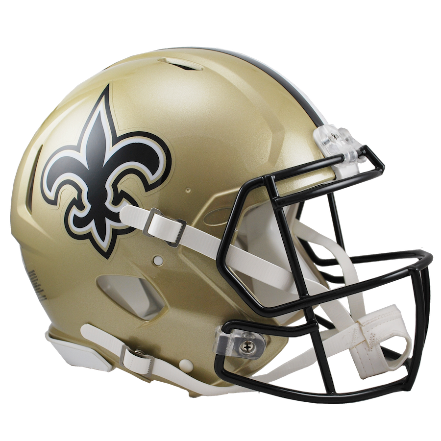 New Orleans Saints SPEED Revolution Authentic Football Helmet