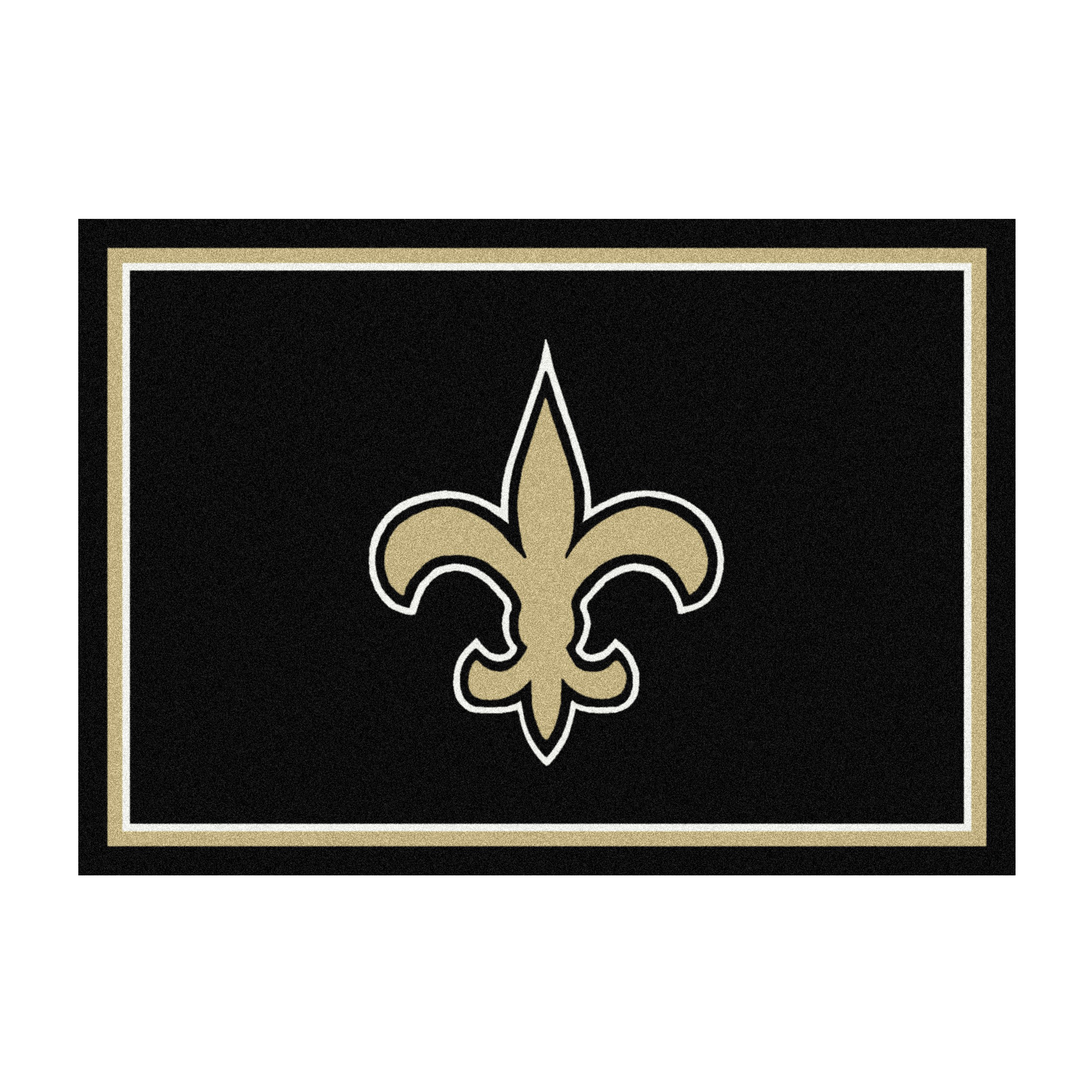 New Orleans Saints 4 X 6 SPIRIT Rug