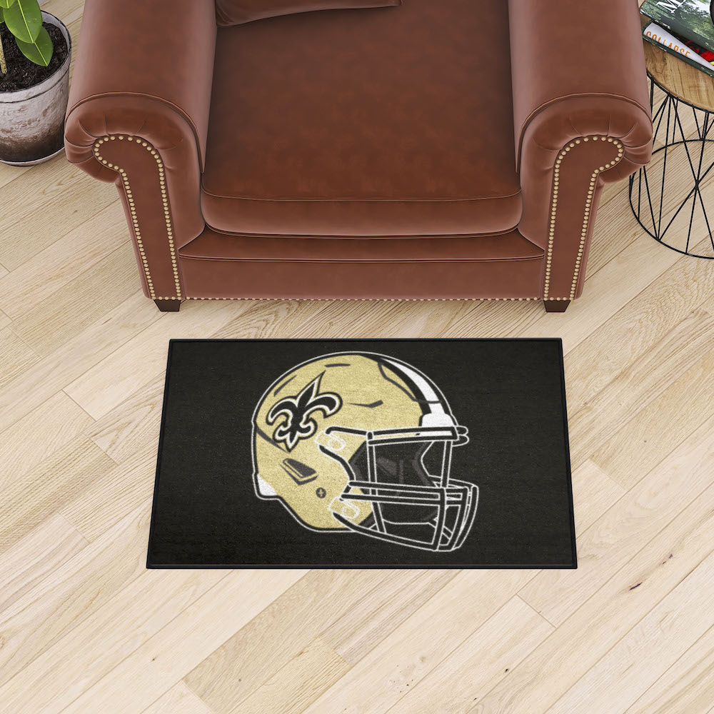 New Orleans Saints 20 x 30 STARTER Floor Mat - Helmet Logo