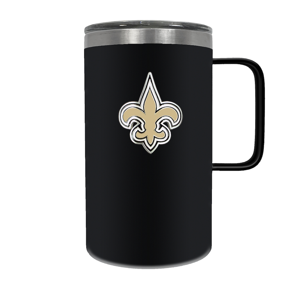 New Orleans Saints 18 oz HUSTLE Travel Mug - Team Color