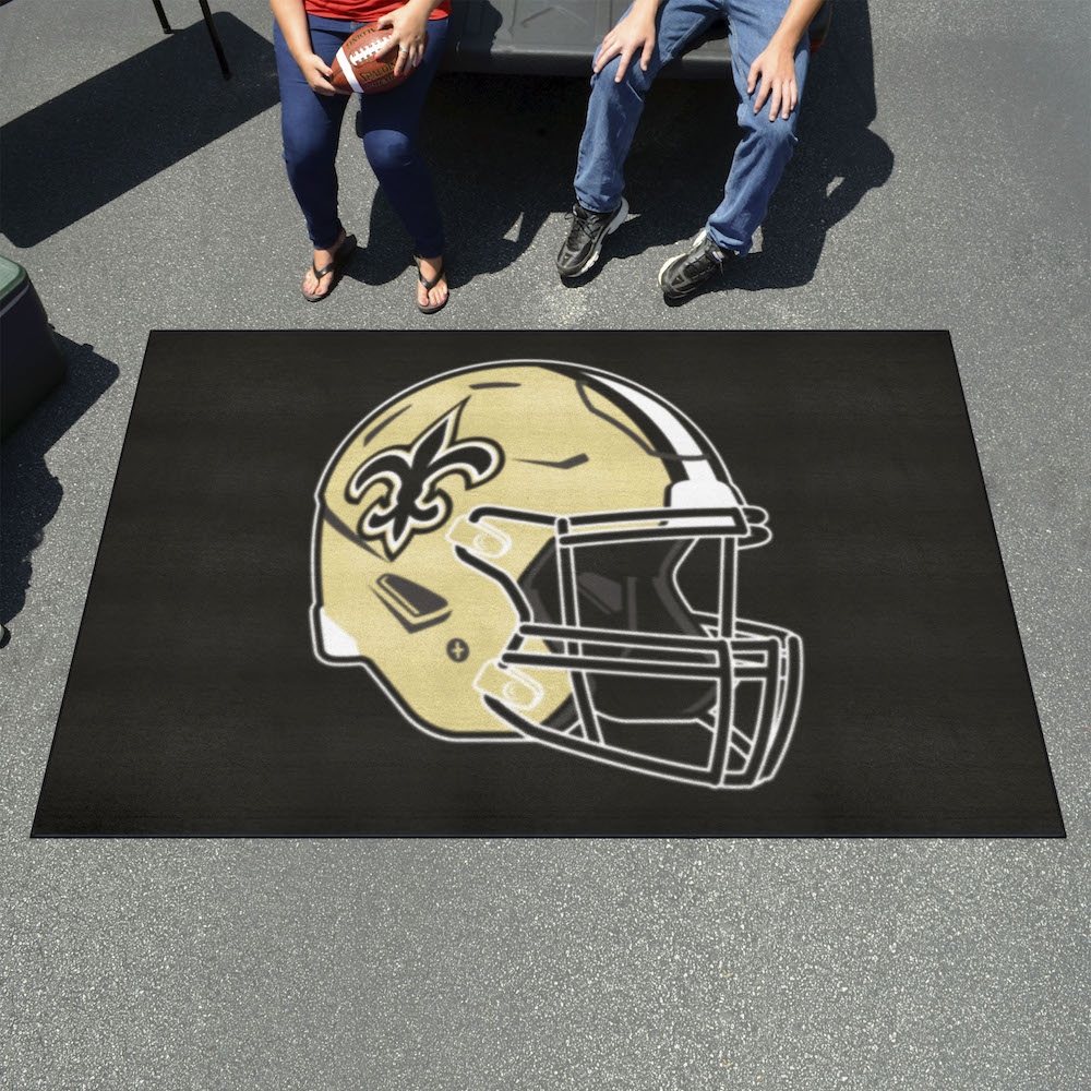 New Orleans Saints ULTI-MAT 60 x 96 Rug - Helmet Logo